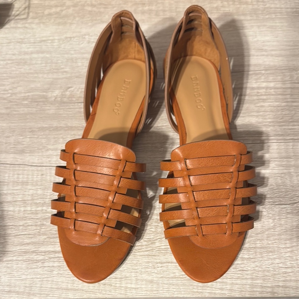 Tan Women's Huaraches Shoes